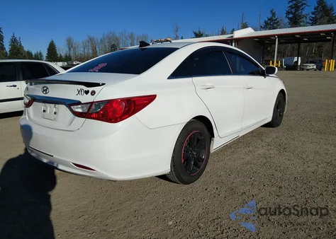 2013 Hyundai Sonata Gls z USA, uszkodzony, nr VIN 5NPEB4ACXDH757481